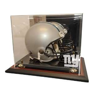  New York Giants Full Size Helmet Display Case with Classic 