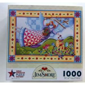  Jim Shore Spring Angel 1000pc Puzzle Toys & Games