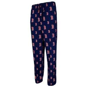    Boston Red Sox Navy Blue Tandem Pajama Pants: Sports & Outdoors
