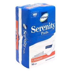  Serenity Pads, Ultimate Absorbency 10 pads Health 