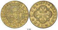 Escudos 1699 GOLD ORO Carolus II Authentic. ExtraRARE Sevilla 