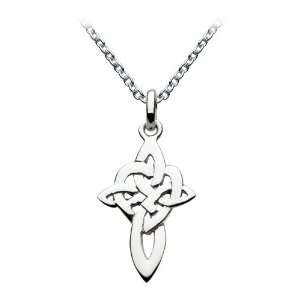   Celtic Heart Cross Necklace Celtic Jewelry by Kit Heath Jewelry