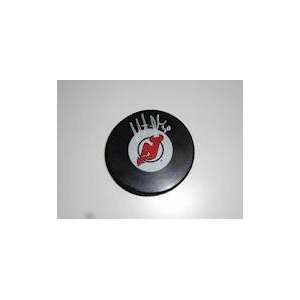 MARTIN BRODEUR,NEW JERSEY DEVILS,NHL,SIGNED,AUTOGRAPHED,HOCKEY PUCK 