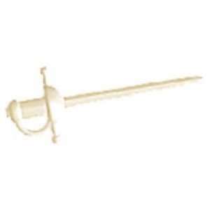   to 4 Inch Scale Figure Style LOOSE Weapon Rapier Tan: Toys & Games