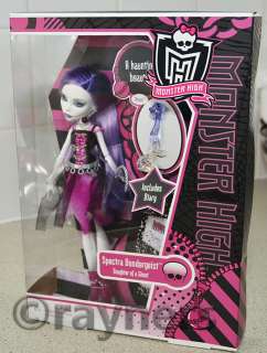 New ★ Monster High Spectra Vondergeist Doll .. Range   Schools Out 