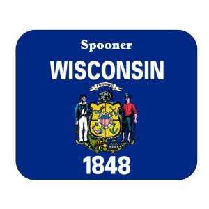  US State Flag   Spooner, Wisconsin (WI) Mouse Pad 