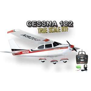  Cessna 182 Scale RTF 4 CH RC Electric AirPlane Toys 