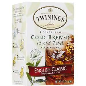 Twinings English Classic Cold Brewed Tea, 20 ct, 6 pk  