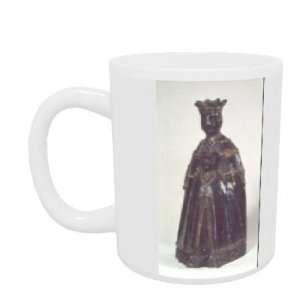 The Black Virgin (wood) by French School   Mug   Standard Size:  