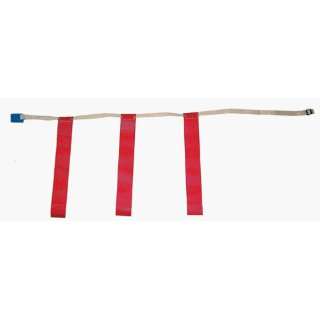     Triple Threat Flag Football Belt   Small   Red: Sports & Outdoors