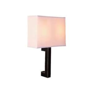  Robert Abbey Todd Black Leather Wall Sconce: Home 