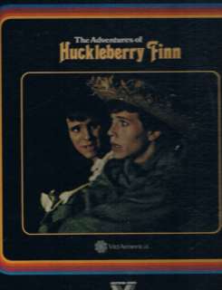 Adventures of Huckleberry Finn CED Selectavision 1983  