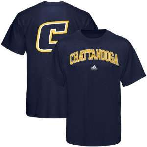 adidas Tennessee Chattanooga Mocs Navy Blue Relentless T shirt:  
