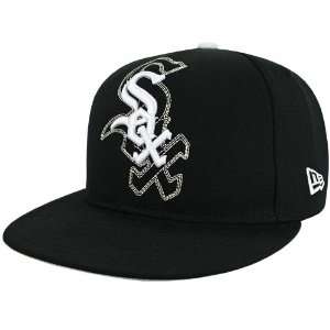  New Era Chicago White Sox Black Big One II 59FIFTY (5950) Fitted 