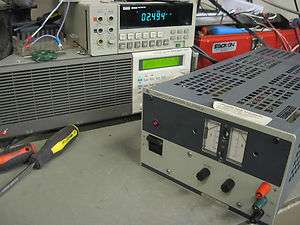 Kepco 0 75V 0 3A Programmable Power Supply JQE 75 3M Tested Good 