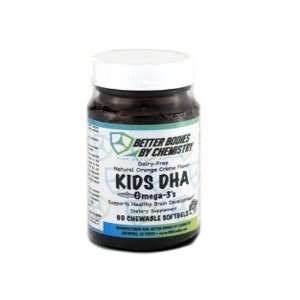 Better Bodies By Chemistry Kids DHA Omega 3s, Natural Orange Cr?me 