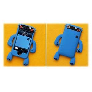  BLUE for Nugo Labs Robotector iPhone 3Gs Silicone Case 