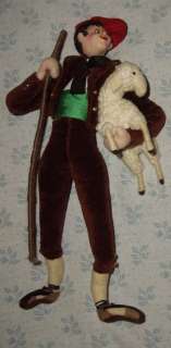 Doll Roldan Made in Spain 10 Man holding a Sheep  
