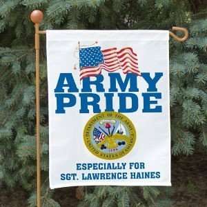  Personalized Military Garden Flag Military Pride Flag 