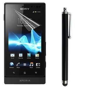   Pen(Black Body)for Sony Ericcson Xperia Sola MT27i Pepper by Skque