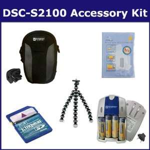  Sony DSC S2100 Digital Camera Accessory Kit includes 