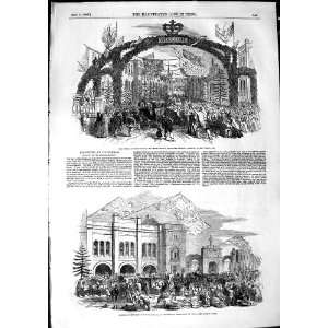  1850 CHIPPENHAM NEELD OPENING GREAT CHEESE MARKET