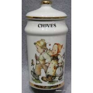  Chives Hummel Spice Jar Danbury Mint 1987 