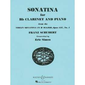  Sonatina for Bb Clarinet and Piano (arr. Simon 