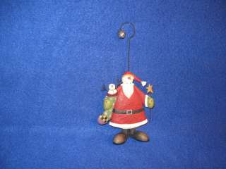   Studios Christmas Ornament Snowman Santa Snowbaby with Broken Nose