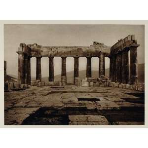  1928 Parthenon Acropolis Athens Ancient Greece Greek 