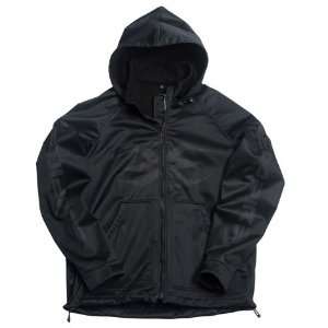  Empire Soft Shell Jacket/Hoodie   Black: Sports & Outdoors