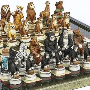   Kingdom Chess Set & Sofisticato Chess Board From Italy Toys & Games