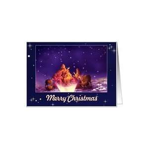  Merry Christmas   Nativity Scene Card: Health & Personal 
