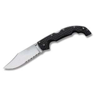 Cold Steel X Large Voyager Folder with Partially Serrated 