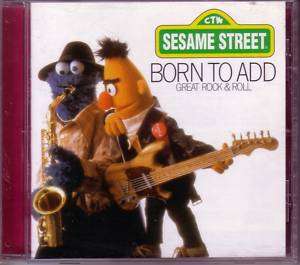 SESAME STREET Born to Add Great Rock & Roll CD Rare Oop 074646767023 