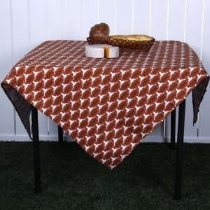    NCAA Texas Longhorns Collegiate Card Table Cover: Office Products
