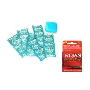  LifeStyles Snugger Fit Premium Latex Condoms Lubricated 12 condoms 