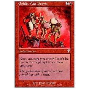    the Gathering   Goblin War Drums   Seventh Edition Toys & Games