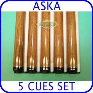  Sneaky Pete Aska SP1 SET of 5 pool cues Perfect Quality 