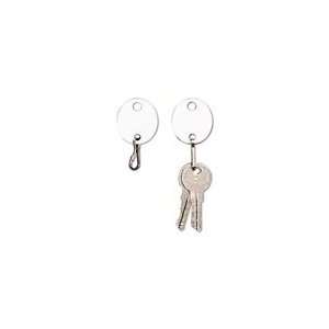  MMF Industries™ Oval Snap Hook Key Tags: Office Products