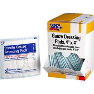  Gauze Dressing Pads   Combination Pack (12 & 8 Ply   12 