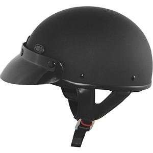  Zamp SF 4 Shorty Helmet   Small/Flat Black: Automotive