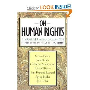   Rights (Oxford Amnesty Lectures) [Paperback] Stephen Shute Books