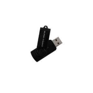  Super Talent SMP 16GB USB2.0 Flash Drive(Smoked Black 