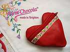   HEART shaped REAL LEATHER PURSE ♥ Anna Chocola ® made in Brighton
