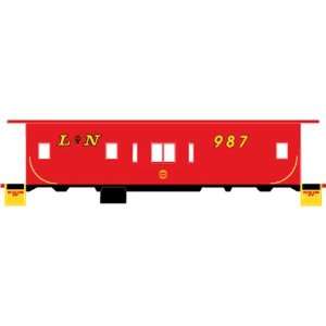  HO RTR Bay Window Caboose L&N #987 Toys & Games