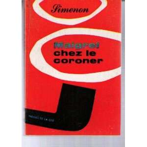  Maigret chez le coroner Simenon Books