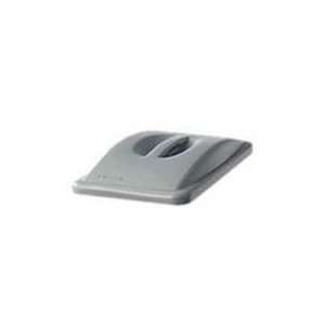    Rubbermaid Commercial Slim jim handle top gray: Home & Kitchen