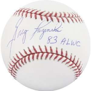 Greg Luzinski Autographed Baseball  Details: 83 ALWC Inscription