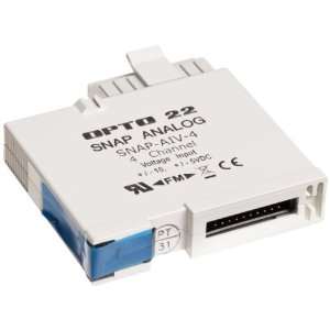 Opto 22 SNAP AIV 4   SNAP Analog Input Module, 4 Channel,  10 VDC to 
